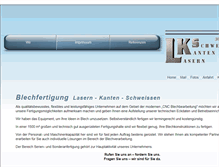 Tablet Screenshot of lksgmbh.de